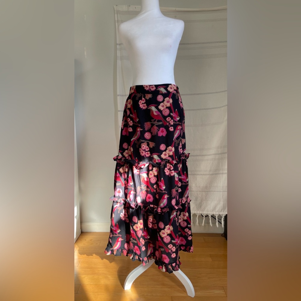 Floral Ruffle Maxi Dress - Picture 5 of 15